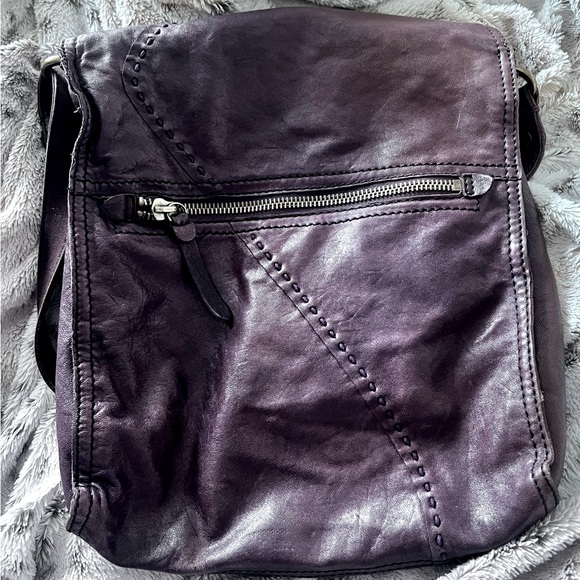 Lucky Brand Brown Leather Bag. - Picture 3 of 3